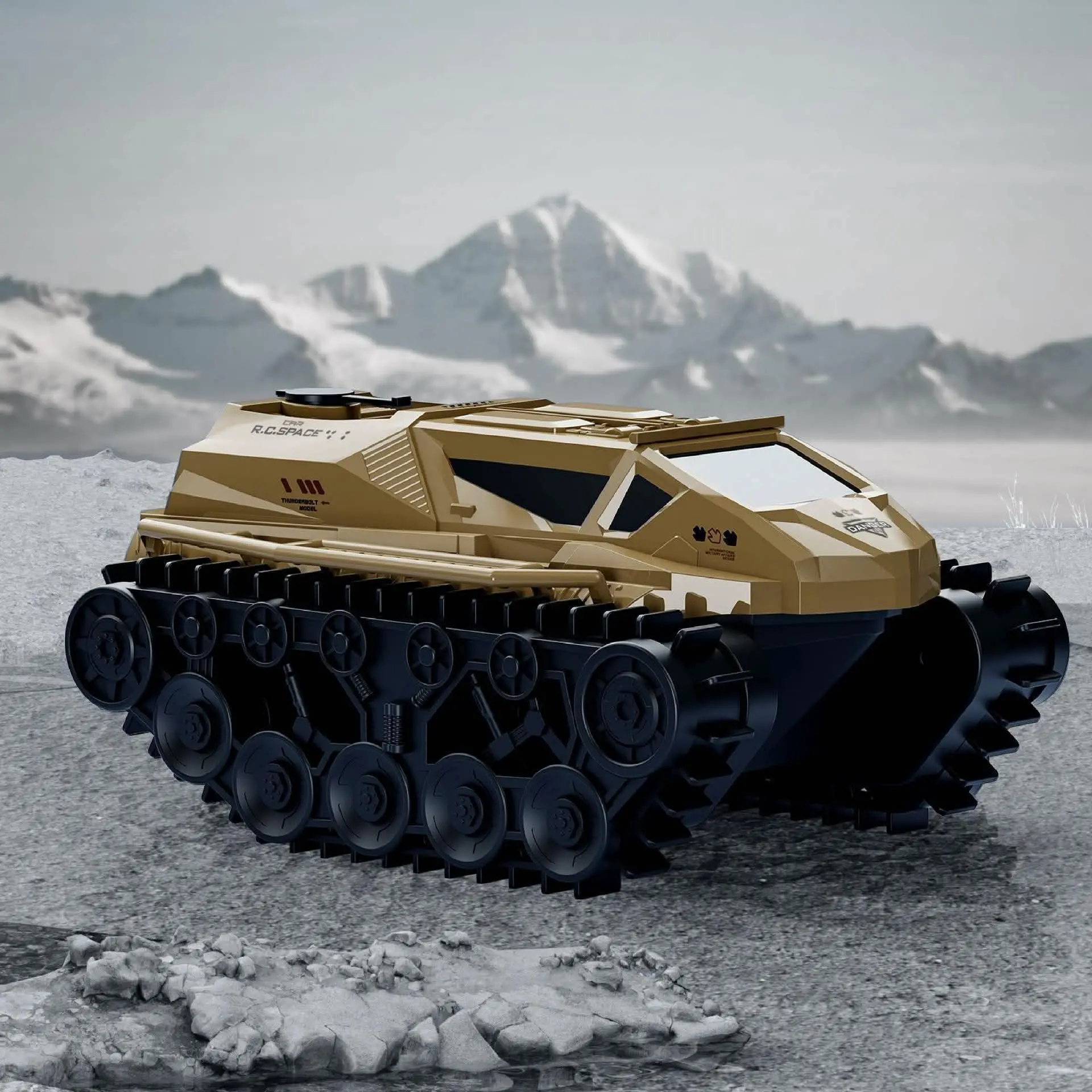 履帶式水陸兩棲四驅攀爬車 thumbnail