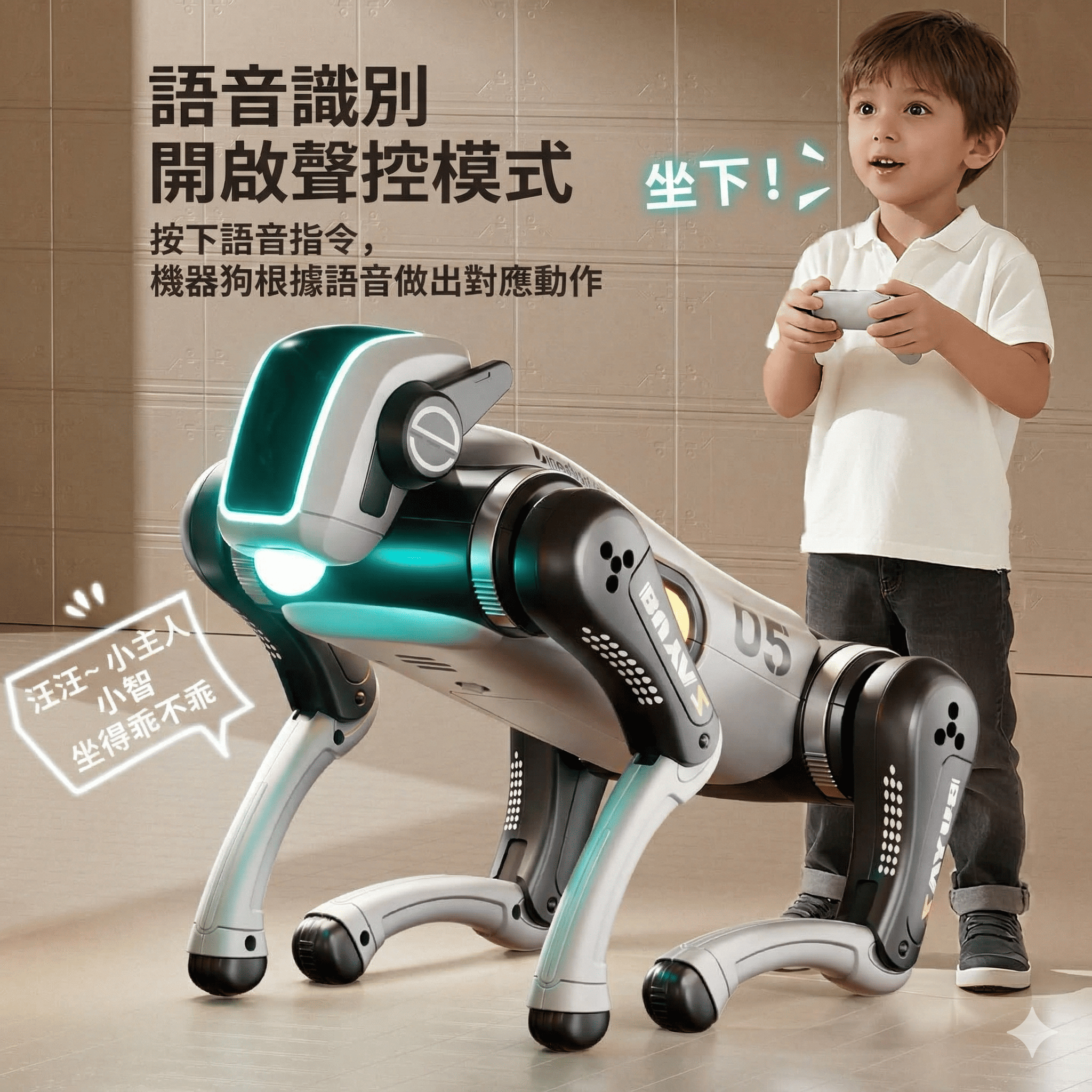 遙控智能機器狗 thumbnail