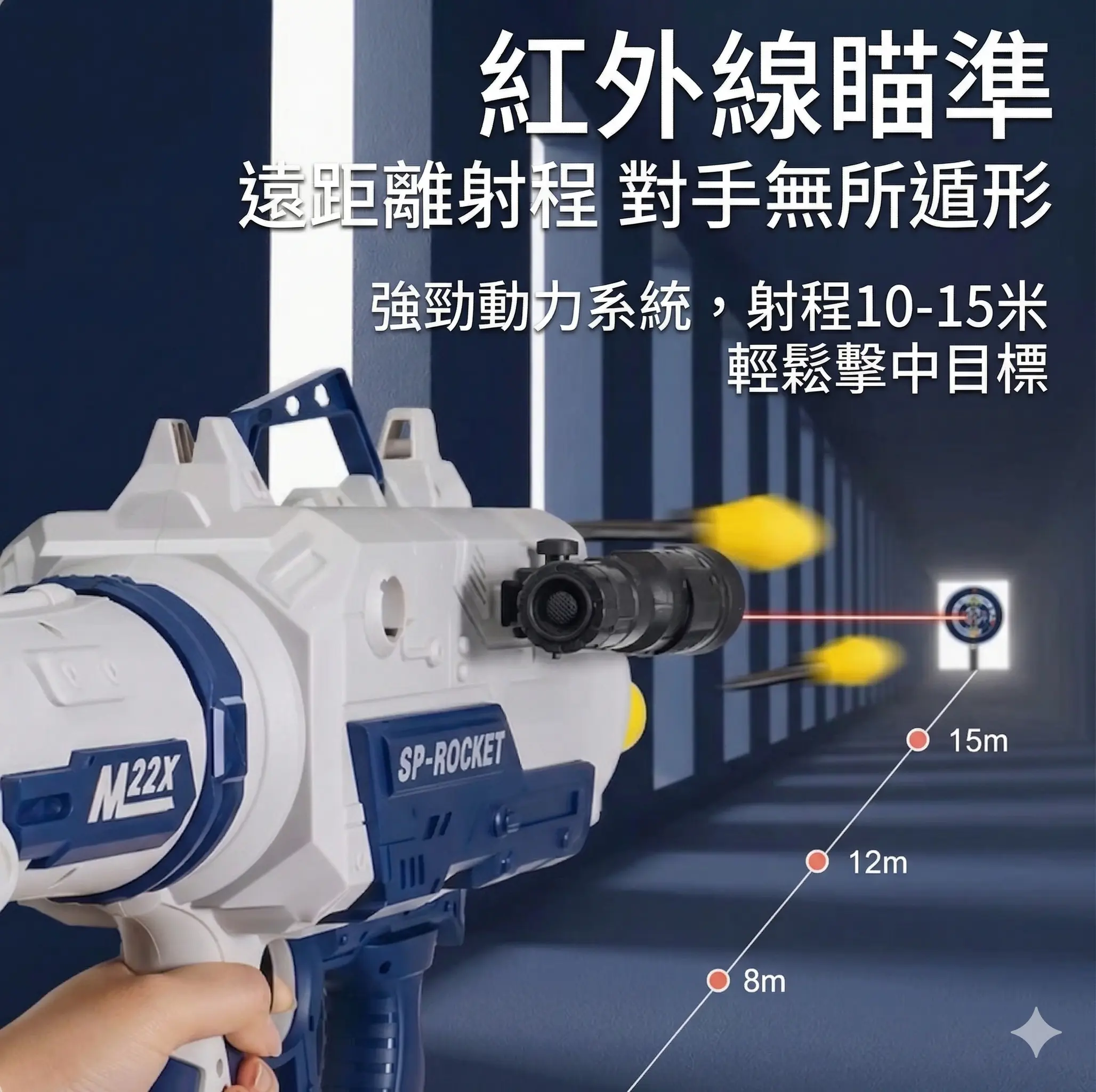 八連發火箭炮軟彈槍火箭筒